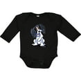 thumbnail image 3 of Inktastic Tri Color King Charles Spaniel Boys or Girls Long Sleeve Baby Bodysuit, 3 of 5