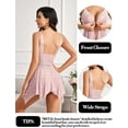 thumbnail image 2 of CAILDANL Women's lace pajama set, 2 of 6