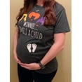 thumbnail image 3 of Camisa de maternidad HEYO Sanderson Sister Witch Halloween Grey, 3 of 4