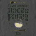 thumbnail image 2 of Men's Hocus Pocus Just a Bunch Quote Graphic Tee Charcoal Medium, 2 of 5