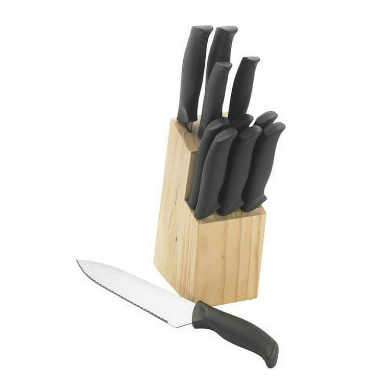 Zyliss Comfort Pro 12-Piece Cutlery Block Set - German Stainless Steel  Kitchen Knife Set - Dishwasher Safe Knife Set & Acacia Knife Storage Block  - 12 Pieces - Yahoo Shopping