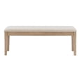 thumbnail image 2 of Powell Davini Bench, Natural, 2 of 7