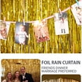 thumbnail image 5 of Xoxingysm Event & Party Foil Curtains Shimmer Curtain for Birthday Wedding Party Bright Rain Curtain Party Decoration Rain Curtain, 1Pc Rain Curtain, 5 of 5