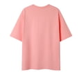 thumbnail image 3 of Camisas de Manga Corta de los Hombres Color Sólido de Ajuste Cuello Redondo Tops Casuales, Verano Y Primavera, Camisas Casuales de los Hombres, 3 of 6