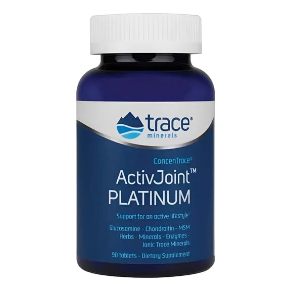 TRACE MINERALS | Activ Joint PLATINUM Glucosa | 90 tabletas