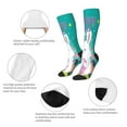 thumbnail image 3 of KLL Happy easter Print Cool Socks Men's Women's Crew Socks Funny Crazy Novelty Stockings, 3 of 6