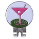 thumbnail image 1 of Marca de bola con Clip magnético para sombrero de Metal para copa de vino, marcador de accesorios para visera al aire libre, 1 of 2