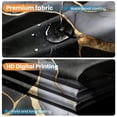 thumbnail image 4 of ARTSLION Shower Curtain Navy Blue Geometric Water Repellent Shower Curtain Set, With Hooks，Machine Washable, Modern Decorative Polyester Cloth Shower Curtains For Bathroom,36X72,Midnight Stone, 4 of 6