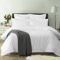 thumbnail image 1 of Accessorize White Tailored Hotel Deluxe Cotton Quilt Cover Set King, 1 of 5