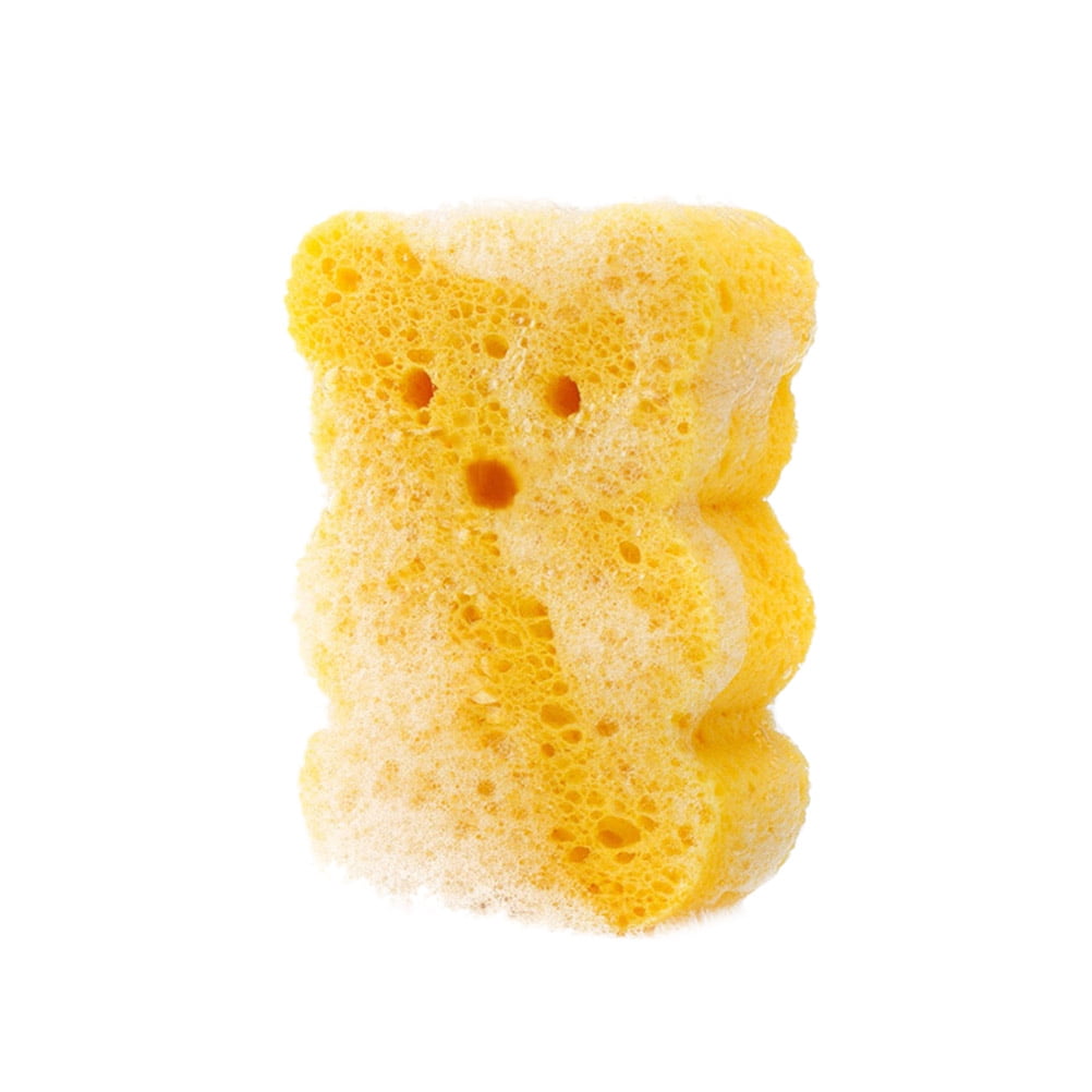 Baby Cartoon Bath Sponge Comfortable Bathing Sponge Pad Shower Supplies