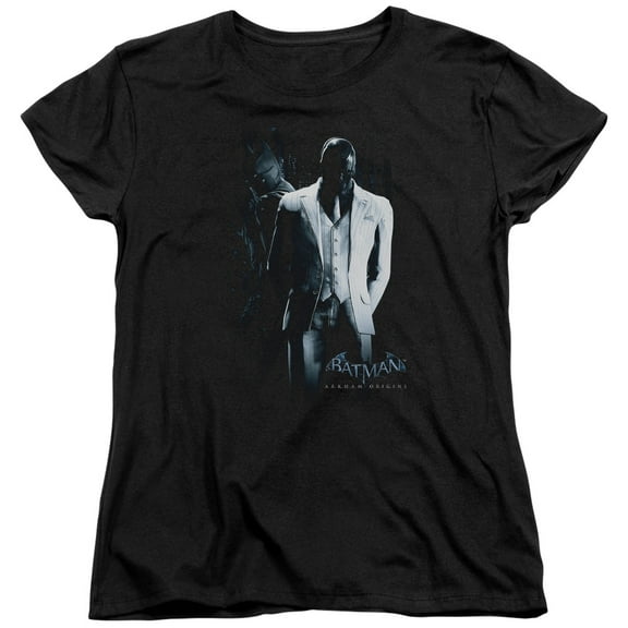 Batman Arkham Origins - Black Mask - Women's Short Sleeve Shirt - X-Large