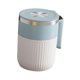 thumbnail image 1 of Taza de café con agitador automático Taza con agitador automático con tapa y asa Accesorio Mezclador eléctrico para otras bebidas Senderismo Viajes Azul blanco, 1 of 8