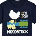 thumbnail image 3 of Woodstock - Guitar - 3 Days of Peace & Music - Men's Short Sleeve Graphic T-Shirt, 3 of 5