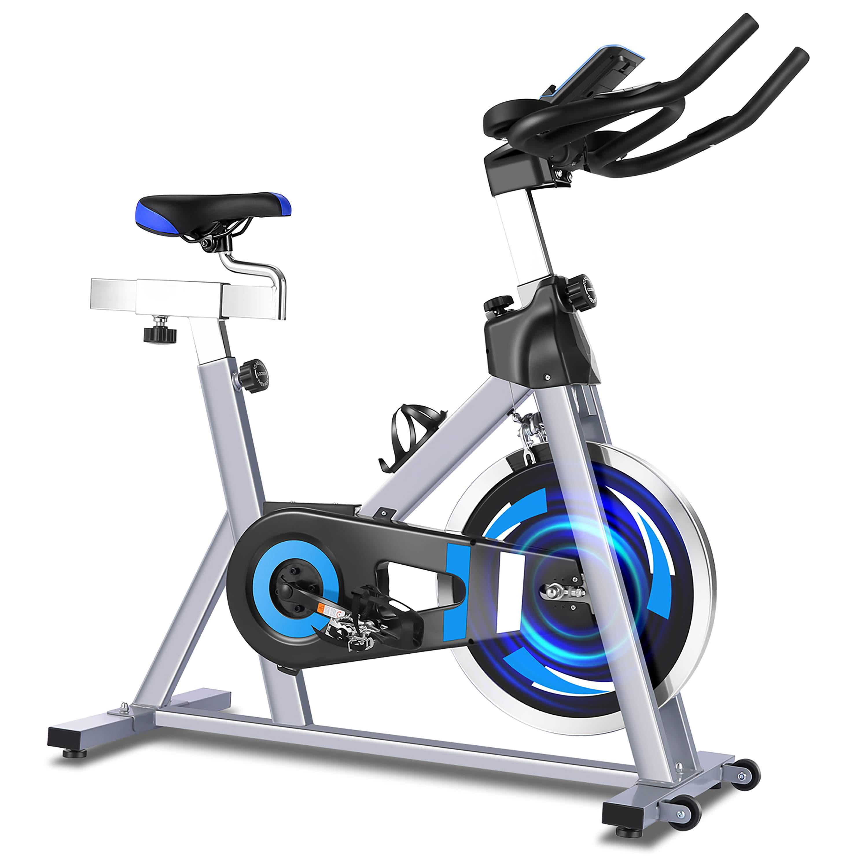 Details about   HEKA Exercise Bike Bicycle LCD Stationary Cycling Home Gym Fitness Indoor Cardio 