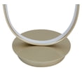 thumbnail image 4 of Vienna LED 55" Tall Floor Lamp // Sandy Gold, 4 of 4