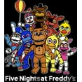 thumbnail image 2 of Five Nights at Freddy's Character Group Boy's Black T-shirt-Medium, 2 of 4