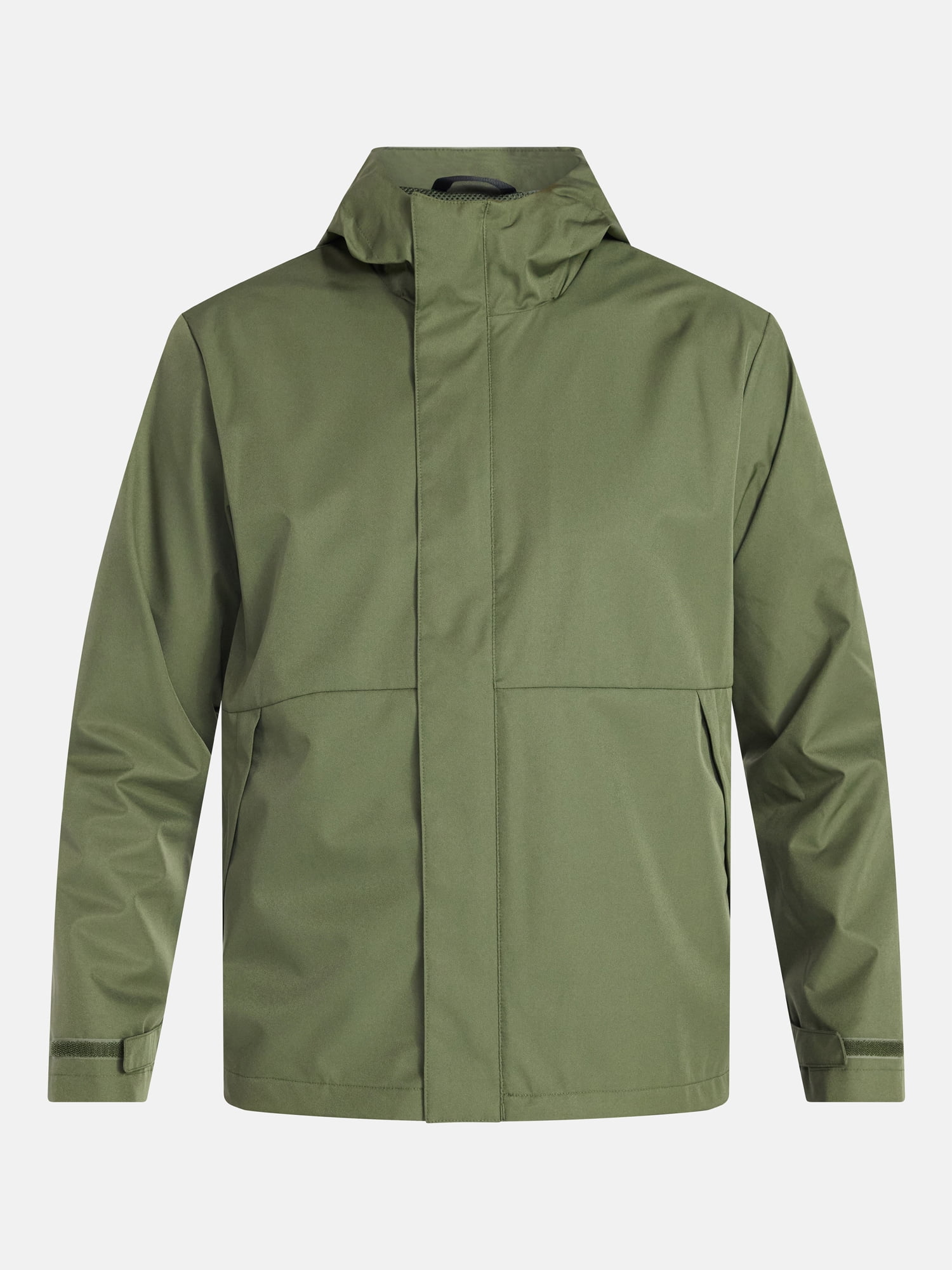 Ozark Trail Men's Rain Jacket with Hood, Sizes S-3XL