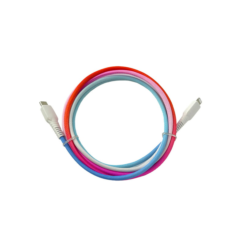 Câble USB C vers Lightning 30W Coloré SA29-CL3 - 1,2m - Violet