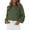 Army Green, variant on PRETTYGARDEN Womens Sweaters Fall Fashion Long Sleeve Crewneck Floral Knit Pullover Sweater Tops Winter Clothes