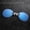 C, variant on TYShandao Retro Round Clip-On Frameless Sunglasses
