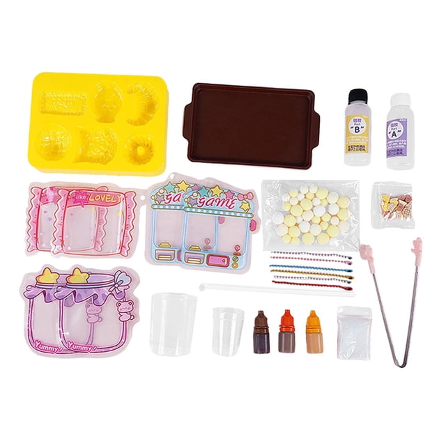 Paquete de material reutilizable para manualidades, divertido y creativo. Alimento