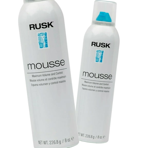 Rusk Mousse Maximum Volume and Control 8.8 oz - Pack of 2