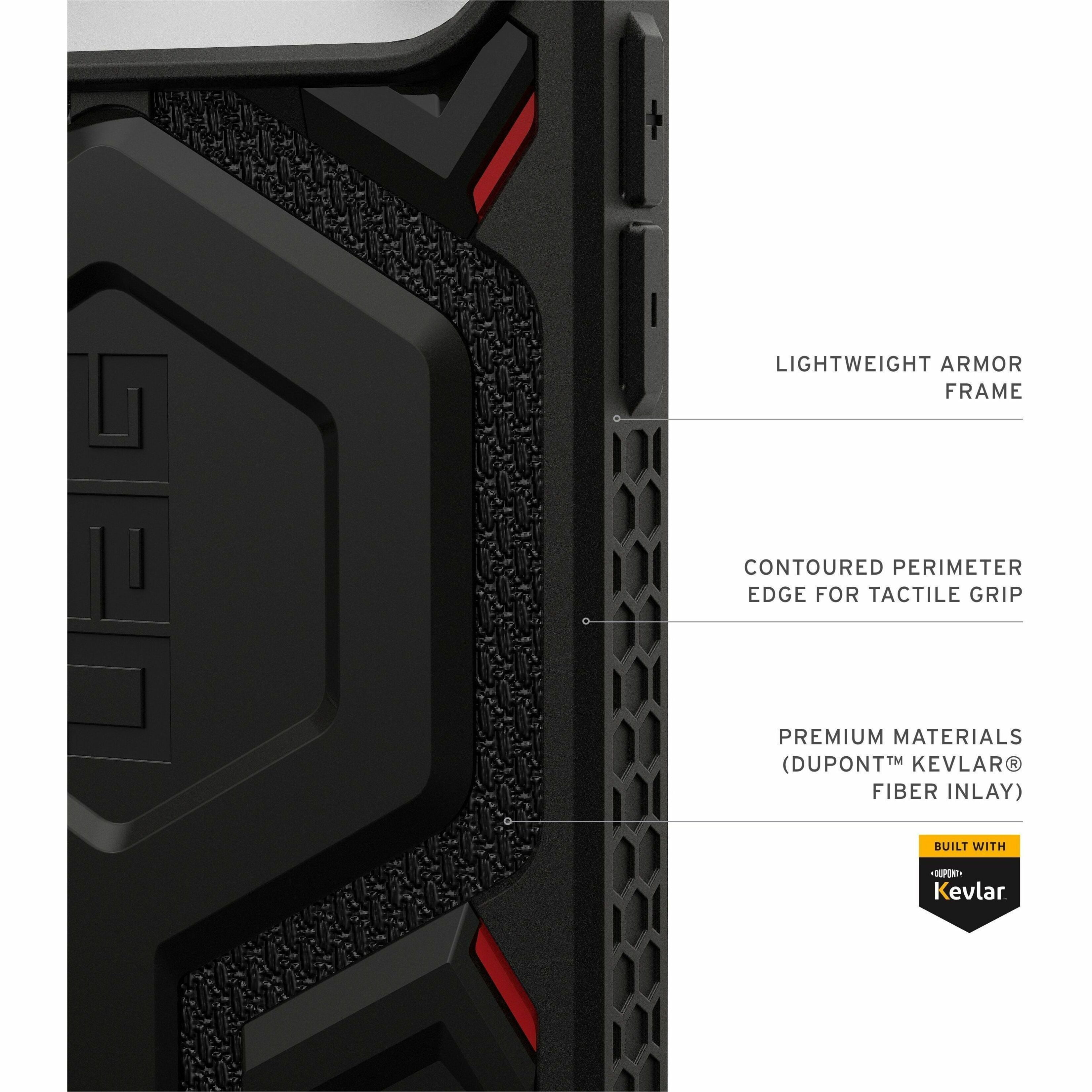 UAG iPhone 17 Pro Max Case Monarch Pro - Compatible with MagSafe Military Grade Protective Cover, Kevlar Black