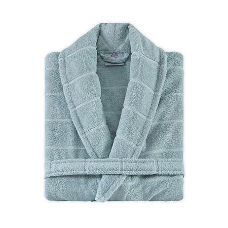 

Ozan Premium Home Mirage Bathrobes Collection 100% Turkish Cotton Unisex Terry Cloth Bathrobe Green SM