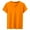 Orange, variant on MIXUE Mens T-Shirts Solid Color Round Neck Short Sleeve Sport Leisure Breathable Pullover Tops Tee Shirts Streetwear,Purple,XXL