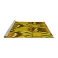 thumbnail image 2 of Ahgly Company Machine Washable Indoor Rectangle Abstract Yellow Modern Area Rugs, 8' x 12', 2 of 4