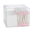 thumbnail image 2 of Caja Para Hisopos De Algodón Transparente, Dispensador De Soporte Para Almohadillas De Algodón, Rejillas Múltiples, Acrílico, A Prueba De Polvo, Ahorro De Espacio Con Tapa Para, 2 of 7