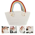 thumbnail image 4 of Shisuyan Summer Bag Rainbow Handle Bag Cotton Thread 1Pack 11In X 5.3In X 11In, 4 of 8