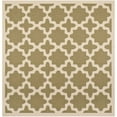 thumbnail image 1 of Safavieh Tapis de Cour Vert Intérieur Extérieur - Carré 4 Pieds, 1 of 4