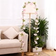 thumbnail image 6 of Meitianfacai Artificial Flower Wall Hanging Silk Flower Decoration Plastic Material Multiple Colors, 230x10x10cm/90.55x3.94x3.94in, 6 of 6
