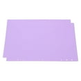 thumbnail image 3 of Binding Presentation Covers, 20pcs Frosted  Presentation Cover Flexible Thin Stain Resistant  For School Projects Light Green,Taro Purple,Rouge Pink, 3 of 8