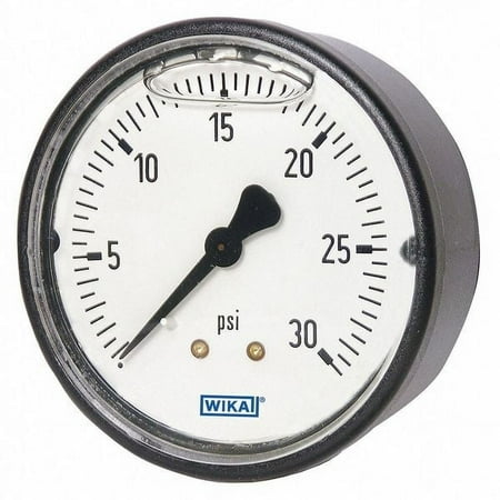 Wika Pressure Gauge,2" Dial Size 113.13.20.3030.B