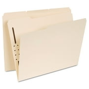 Universal Reinforced Top Tab Folders with One Fastener, 1/3-Cut Tabs, Letter Size, Manila, 50/Box -UNV13410