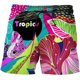 thumbnail image 1 of Flamingo Graffiti Painting Shorts Pants Men Summer Beach Shorts 3d Printed y2k Swim Trunks Quick Dry Swimsuit Cool Ice Shorts Fivean unisex, 1 of 2