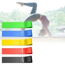 Exercise Bands for Women & Men, 5PCS Resistance Bands for Working Out, Latex Elastic Bands for Yoga, Pilates, Rehab, Fitness and Home Workout, Strength Bands for Booty