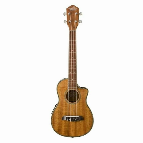 Oscar Schmidt Tenor Acoustic Electric Ukulele - Koa Satin - OU6LCEK-A-U
