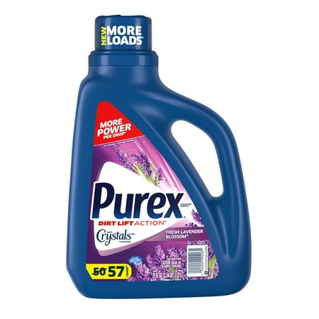 UPC 024200092061 product image for Purex Fresh Lavender Blossom, 57 Loads, Liquid Laundry Detergent with Crystals F | upcitemdb.com