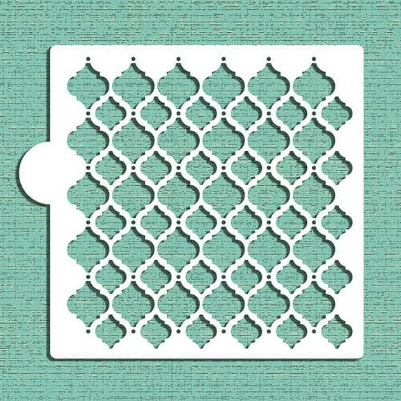 Turkish Intricate Pattern Cookie and Craft Stencil CM099 by Designer Stencils