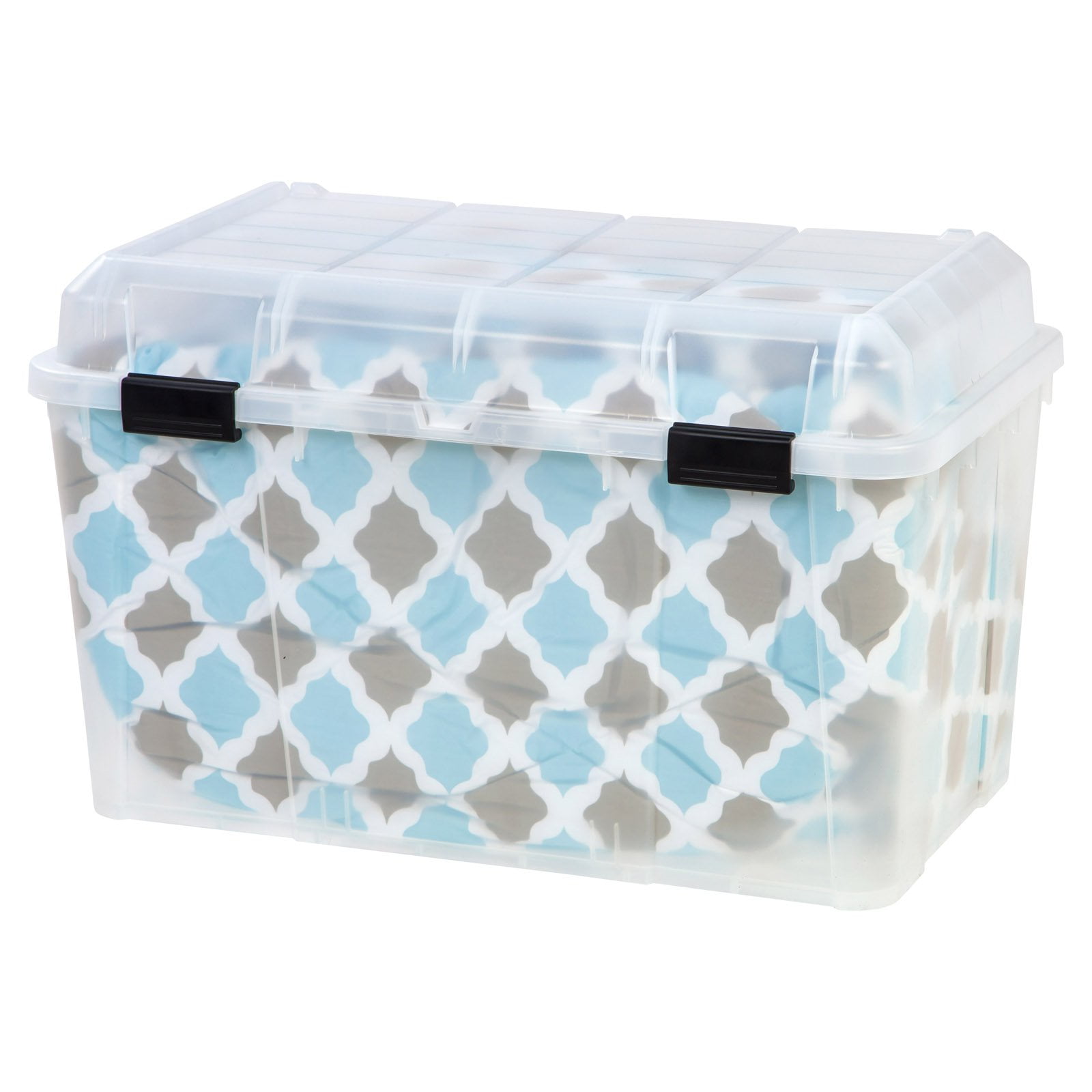 IRIS 138 Qt. Storage Bin in Clear eBay