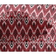 thumbnail image 4 of oneOone Viscose Chiffon Fabric Paisley & Chevron Ikat Printed Craft Fabric BTY 42 Inch Wide, 4 of 4