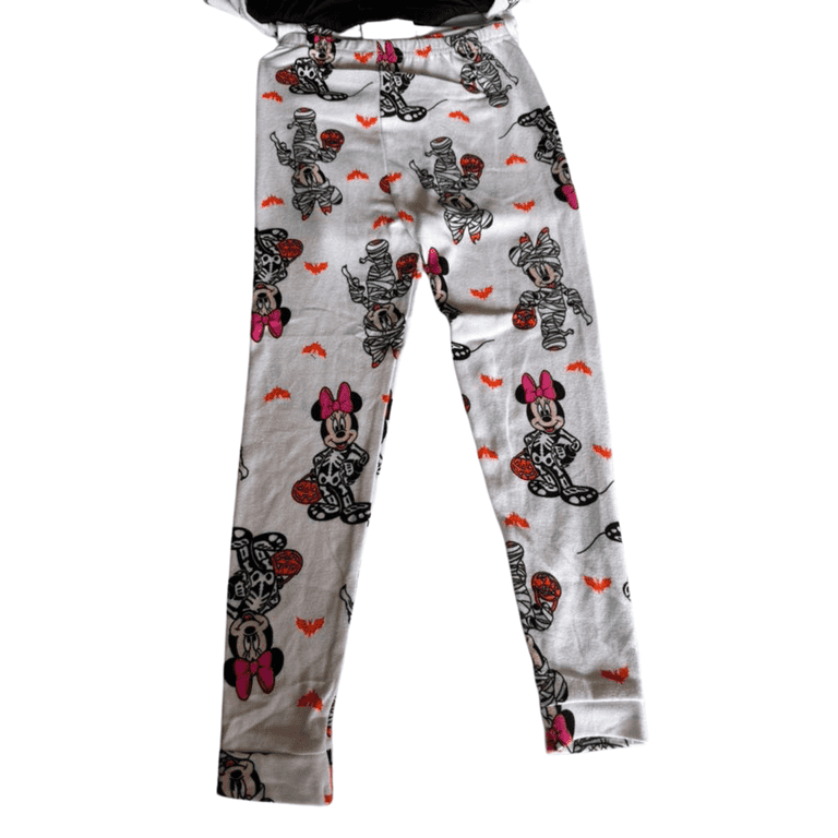 Pyjama Fille Minnie Mouse – Taille 4, Thermique Long John, Blanc/rouge, NEUF