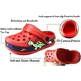 thumbnail image 4 of FolHaoth Little Kids Clogs Cute Cartoon Boys Girls Garden Clogs Toddlers Non-Slip Breathable Slides Sandals Children Lightweight Slip-on Beach Pool Shower Slippers, 4 of 13