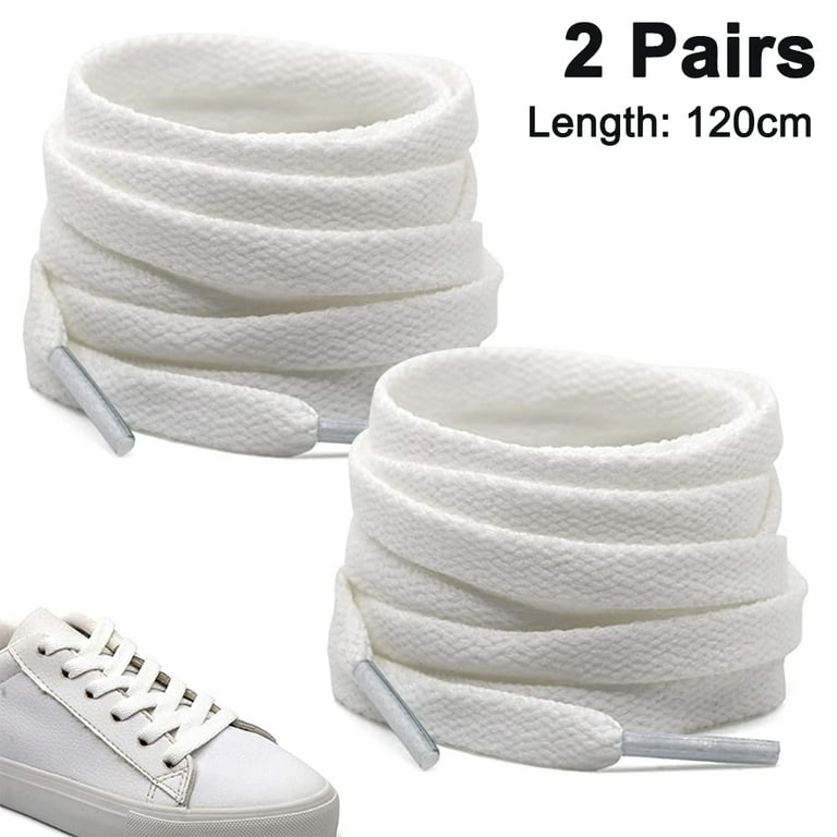 Flat Laces, Wide Lace, For Sports Running Sneakers Shoes Boot Rope