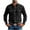 Black, variant on Men's Fashionable Vintage Solid Color Casual Long Sleeve Turndown Collar Blouse Shirt Blue-A L(L)