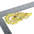thumbnail image 3 of Extra Large Crystal Flower Brooch, 3 of 3