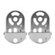 thumbnail image 3 of Pedales traseros de bicicleta, reposapiés antideslizantes para bicicleta, pedales plegables para reposapiés de asiento trasero para bicicleta de, 3 of 9